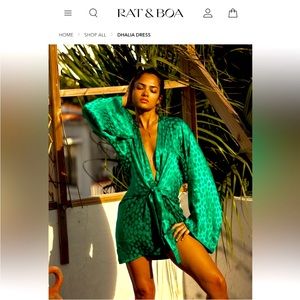 RAT & BOA DHALIA DRESS XS